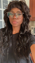 Load image into Gallery viewer, Black Wolf Cut Wig (Made 2 Order)- Human Hair