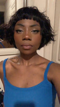 Load image into Gallery viewer, Black Wolf Cut Wig (Made 2 Order)- Human Hair**