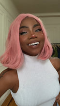 Load image into Gallery viewer, Rose Pink Bob Wig

