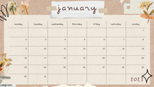 Load image into Gallery viewer, 2023 Calendar - Style E [Printable PDF]
