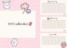Load image into Gallery viewer, 2023 Calendar - Style A [Printable PDF]
