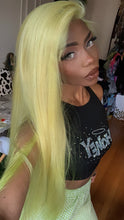 Load image into Gallery viewer, Ombre Lemon Lime Wig
