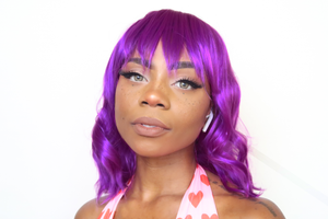 Violet Bang Wig