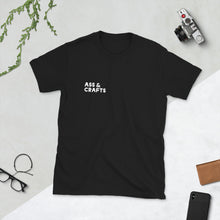Load image into Gallery viewer, Ass&amp;Crafts T-Shirt (A$$ Version in Black)
