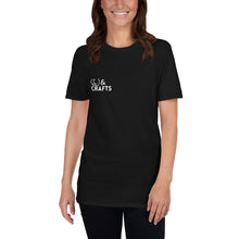Load image into Gallery viewer, Ass&amp;Crafts T-shirt (Booty Version in Black)
