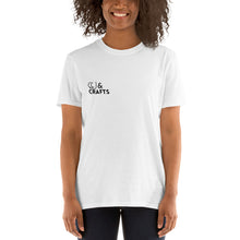 Load image into Gallery viewer, Ass&amp;Crafts T-shirt (Booty Version in White)
